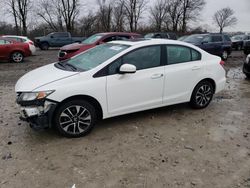 Salvage cars for sale at Cicero, IN auction: 2014 Honda Civic EX