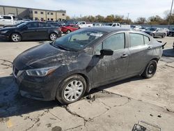 Salvage cars for sale at Wilmer, TX auction: 2021 Nissan Versa S