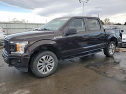 Ford f150 Supercrew salvage cars for sale: 2018 Ford F150 Supercrew