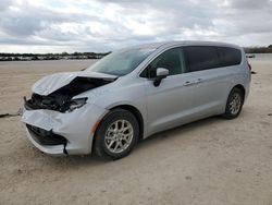 Salvage cars for sale at San Antonio, TX auction: 2022 Chrysler Voyager LX