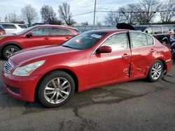 Salvage cars for sale at Moraine, OH auction: 2009 Infiniti G37 Base