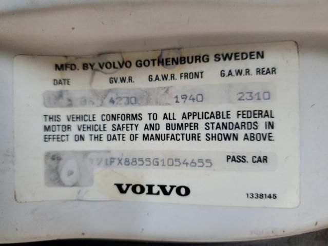 1986 Volvo 740 GLE