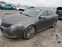 Salvage cars for sale at Cahokia Heights, IL auction: 2015 Lincoln MKS