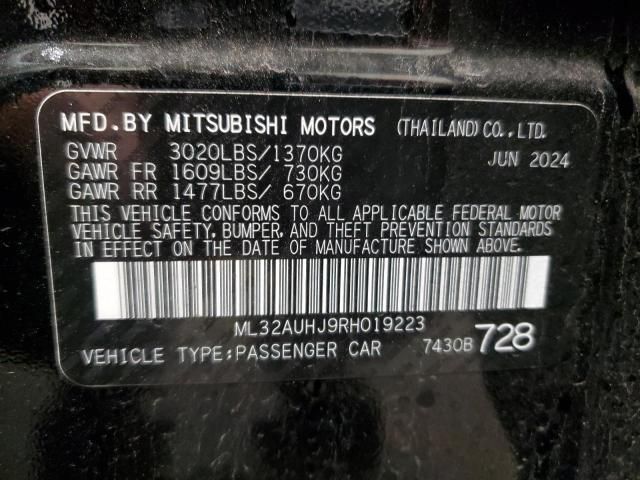 2024 Mitsubishi Mirage ES