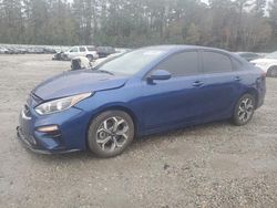 Salvage cars for sale at Ellenwood, GA auction: 2021 KIA Forte FE