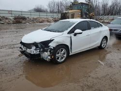 Chevrolet salvage cars for sale: 2016 Chevrolet Cruze LT