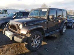 Jeep Wrangler Unlimited Sahara salvage cars for sale: 2013 Jeep Wrangler Unlimited Sahara