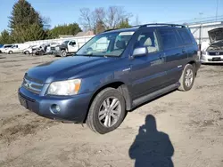 Toyota salvage cars for sale: 2007 Toyota Highlander Hybrid