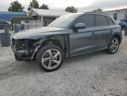 Salvage cars for sale at Prairie Grove, AR auction: 2020 Audi Q5 Titanium Premium Plus