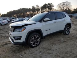 Salvage Cars with No Bids Yet For Sale at auction: 2018 Jeep Compass Limited