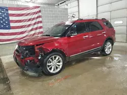 Salvage cars for sale at Columbia, MO auction: 2015 Ford Explorer XLT