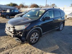 Salvage cars for sale at Sacramento, CA auction: 2012 Honda CR-V EXL