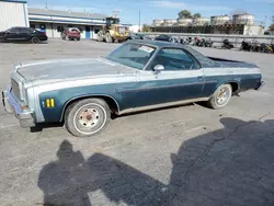 Salvage cars for sale at Tulsa, OK auction: 1977 Chevrolet EL Camino