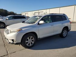 Salvage cars for sale from Copart Gaston, SC: 2011 Toyota Highlander Base