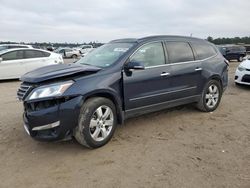 Salvage cars for sale at Houston, TX auction: 2016 Chevrolet Traverse LTZ