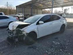 Toyota Corolla l salvage cars for sale: 2018 Toyota Corolla L