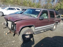 Salvage cars for sale at Waldorf, MD auction: 1997 GMC Yukon