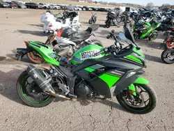 Salvage cars for sale from Copart China: 2013 Kawasaki EX300 A