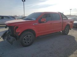 Salvage cars for sale at Indianapolis, IN auction: 2015 Ford F150 Supercrew