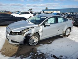 Ford Fusion s Hybrid salvage cars for sale: 2015 Ford Fusion S Hybrid