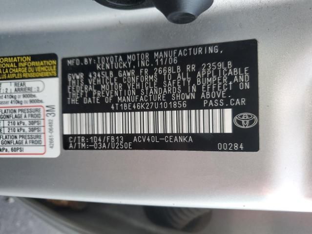 2007 Toyota Camry CE