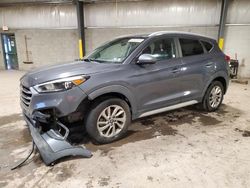 Salvage cars for sale at Chalfont, PA auction: 2017 Hyundai Tucson Limited