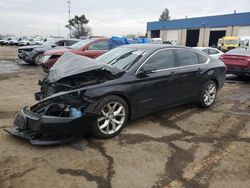 Chevrolet Impala salvage cars for sale: 2016 Chevrolet Impala LT