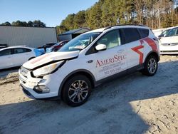 Salvage cars for sale at Seaford, DE auction: 2017 Ford Escape SE