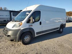 Salvage trucks for sale at Spartanburg, SC auction: 2017 Dodge RAM Promaster 2500 2500 High