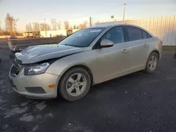 Chevrolet Cruze lt salvage cars for sale: 2013 Chevrolet Cruze LT