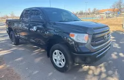 Salvage trucks for sale at Oklahoma City, OK auction: 2016 Toyota Tundra Double Cab SR