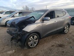 Salvage cars for sale from Copart Chicago Heights, IL: 2014 Hyundai Tucson GLS