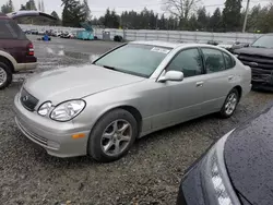 Lexus salvage cars for sale: 2001 Lexus GS 300