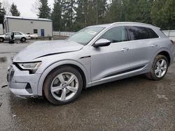 Salvage cars for sale at Arlington, WA auction: 2019 Audi E-TRON Premium Plus