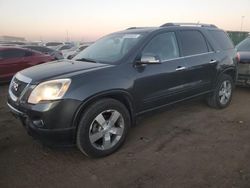 Salvage cars for sale at Brighton, CO auction: 2012 GMC Acadia SLT-1