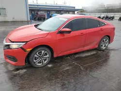 Salvage cars for sale at Tulsa, OK auction: 2017 Honda Civic LX