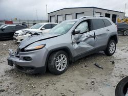 Salvage cars for sale from Copart Cleveland: 2017 Jeep Cherokee Latitude