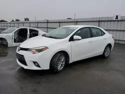 2014 Toyota Corolla L en venta en Martinez, CA