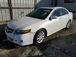 Salvage cars for sale at Los Angeles, CA auction: 2007 Acura TSX