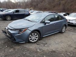 Salvage cars for sale from Copart Marlboro, NY: 2021 Toyota Corolla LE