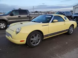 Ford Thunderbird salvage cars for sale: 2002 Ford Thunderbird