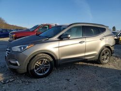 Salvage cars for sale at West Warren, MA auction: 2017 Hyundai Santa FE Sport