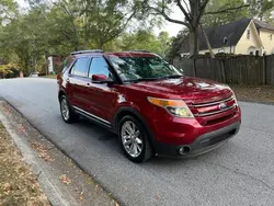 Salvage cars for sale at Loganville, GA auction: 2015 Ford Explorer Limited