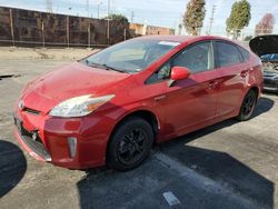 Salvage cars for sale at Wilmington, CA auction: 2014 Toyota Prius