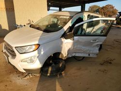 Salvage cars for sale at Tanner, AL auction: 2020 Ford Ecosport SE