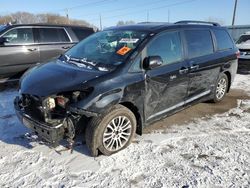 Toyota Sienna xle Vehiculos salvage en venta: 2018 Toyota Sienna XLE