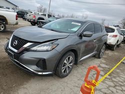 Salvage cars for sale at Pekin, IL auction: 2019 Nissan Murano S