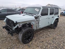 Salvage Cars with No Bids Yet For Sale at auction: 2023 Jeep Wrangler Sahara 4XE