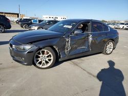 Salvage cars for sale at Grand Prairie, TX auction: 2015 BMW 320 I