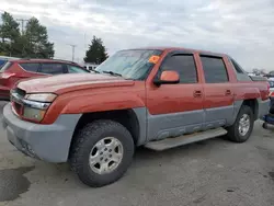 Chevrolet Avalanche Vehiculos salvage en venta: 2002 Chevrolet Avalanche K1500